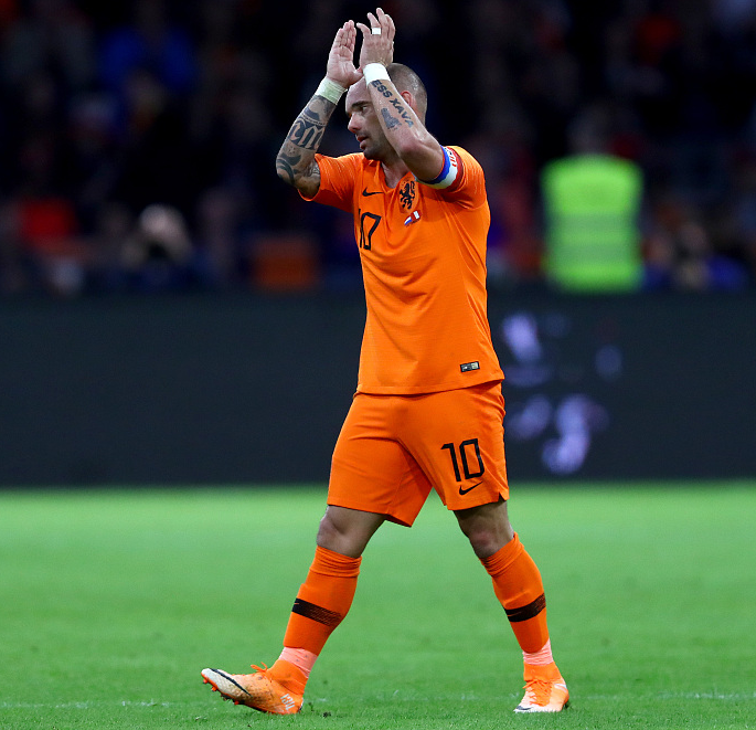斯内德一生忠橙!荷兰最后的中场大师谢幕 与