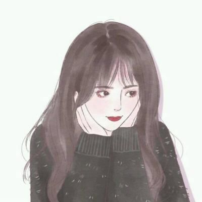 动漫头像|2018卡通女生头像可爱清新手绘图片