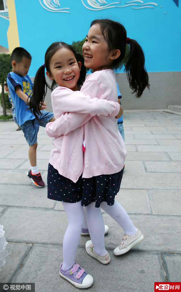 可爱的他们非常招人喜爱。