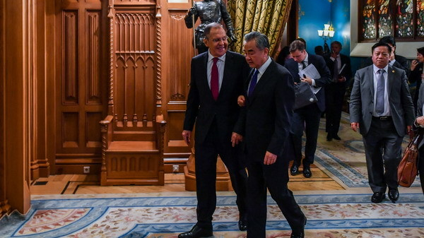 王毅会见俄罗斯外长拉夫罗夫 王毅会见俄罗斯外长拉夫罗夫