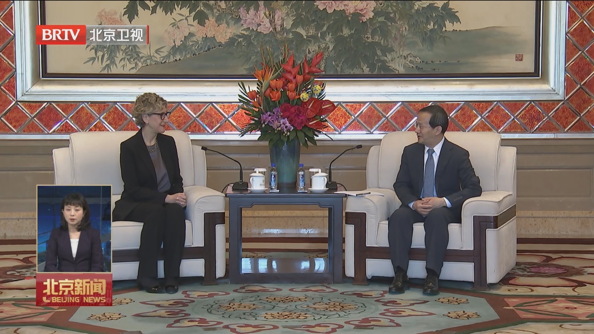 殷勇会见国际商会国际仲裁院主席