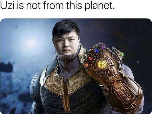 2018MIS季中赛Uzi表情包来袭:小花生你在哪儿