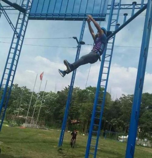 江西芦溪县人民医院拓展训练出意外 一护士高