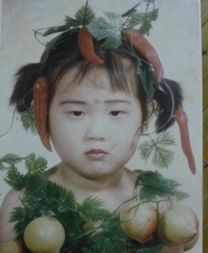 这样的童年艺术照,你还敢看吗?