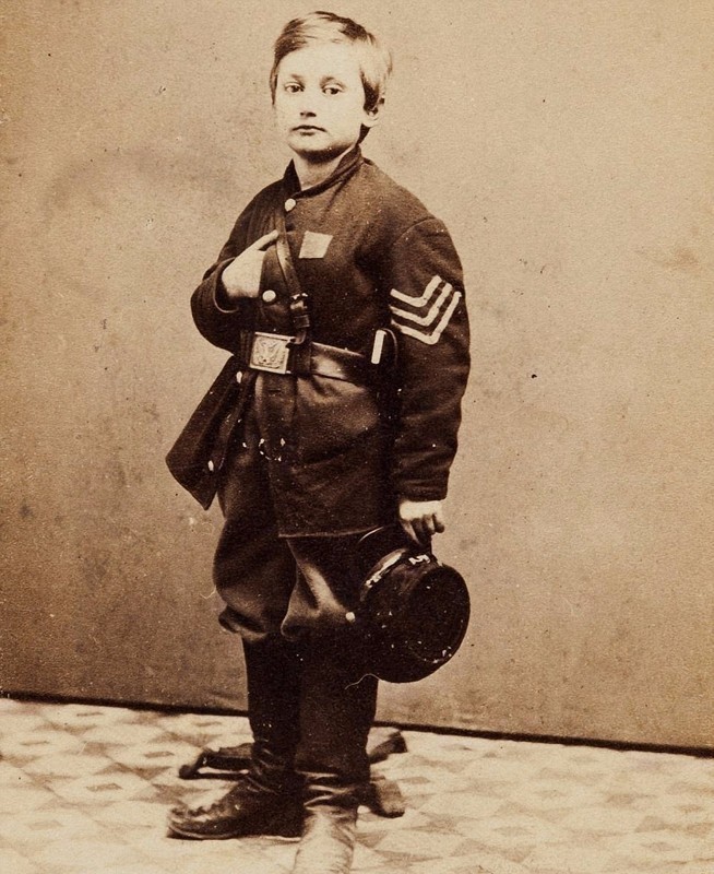 美国内战童军旧照 再现血腥残酷历史