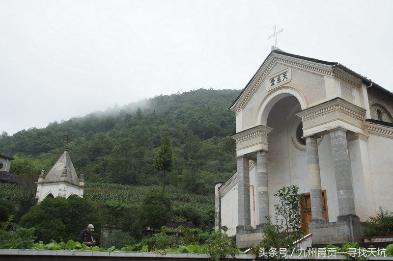 清代古教堂,湖北宜昌长阳县大堰乡石磙淌村天