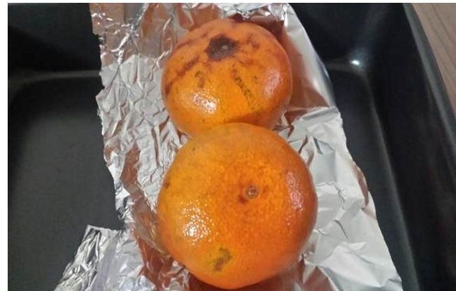 止咳偏方烤橘子冬季告别感冒,不再吃药!