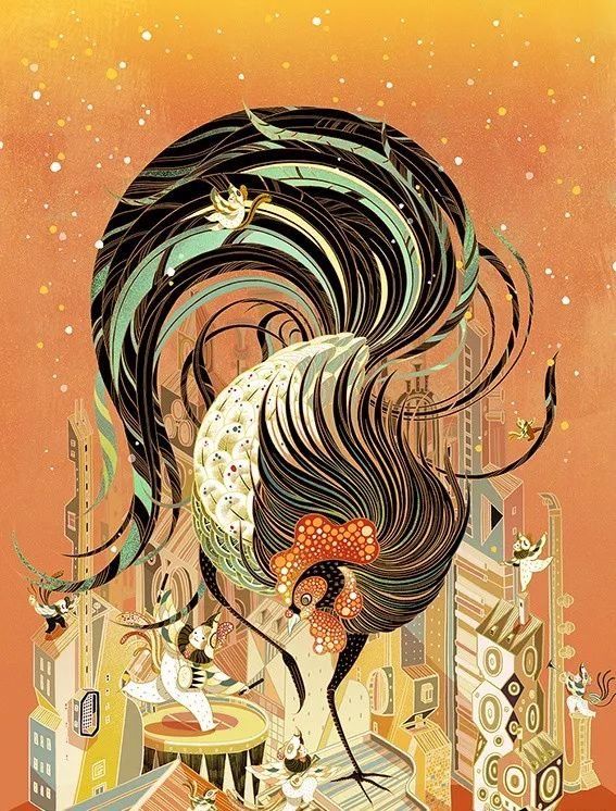 她 25岁闯入福布斯,28岁登入苹果首页,插画告诉