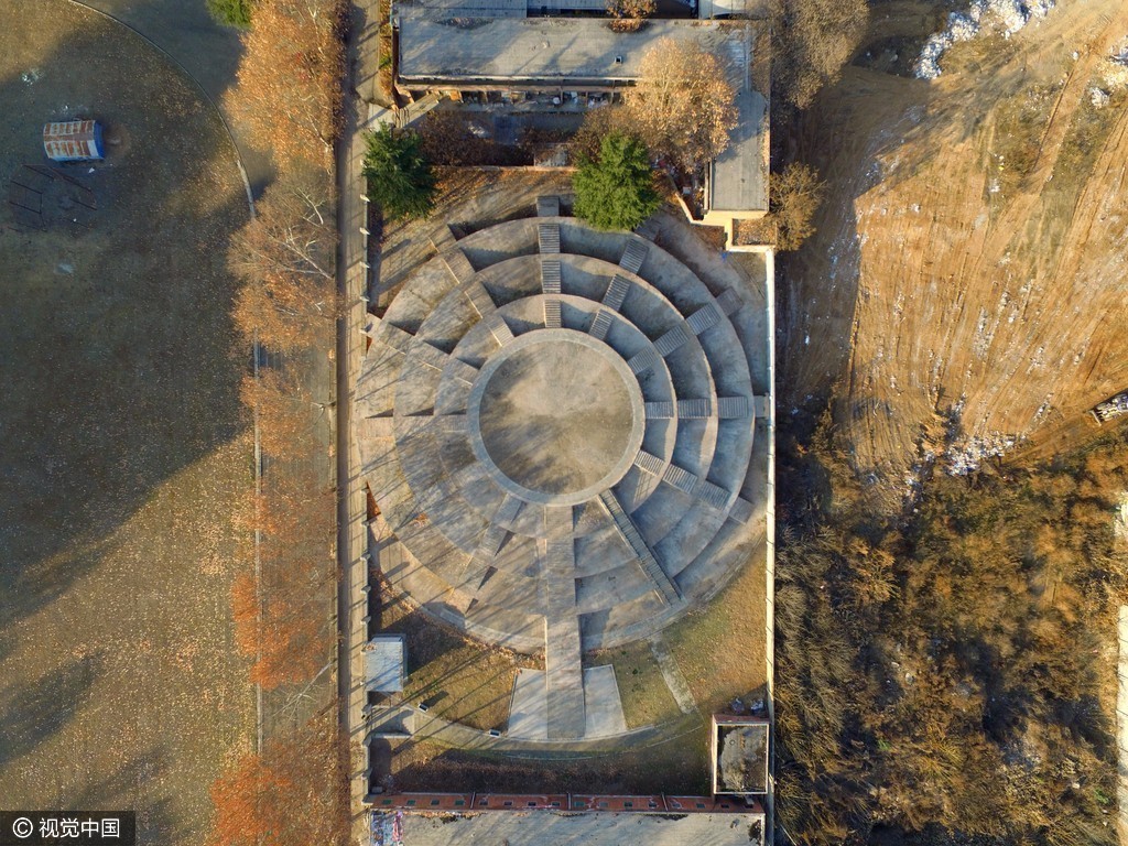 隋唐天坛藏身校园 比北京天坛早千年却被遗忘