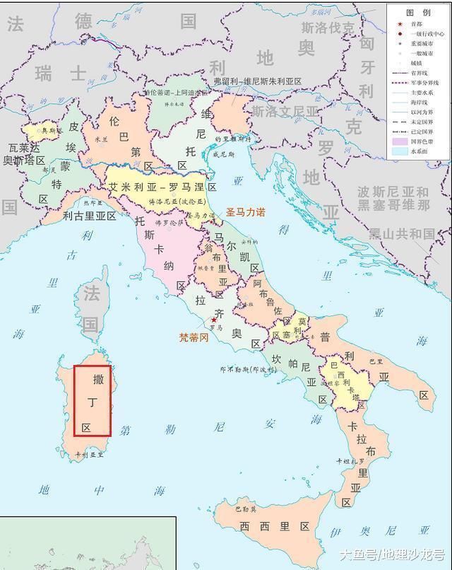 上正在闹独立的地区之四十一:撒丁岛(意大利)