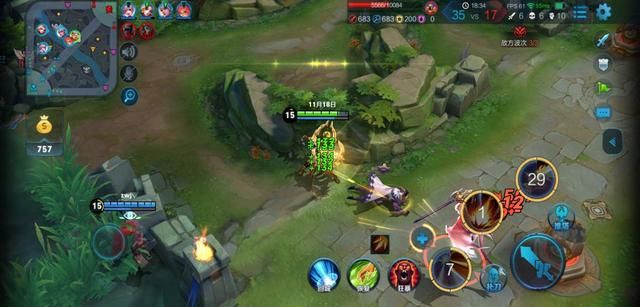 荣耀Play游戏数据实测,王者荣耀帧率稳定60,表