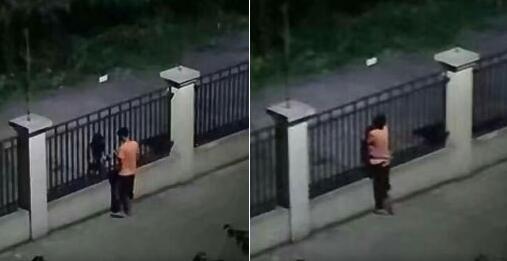 @橘红色天空下奔跑的0:翻墙嘛 好简单的事
还有一些单身网友表示拒吃狗粮。
@香港信华教育集团:您好 对方已拒收您的狗粮
@郫都区区长:有考虑中间那个栅栏的感受吗
@我醉了她的酒:爱情的甜蜜和激情都是你们的,孤独就留给我吧
@六小虫虫:考虑到单身狗的想法没
@Vincent为什么要叫Vincent:曾经 我和送外卖的阿姨也是站在栏杆前 深情对望 一个望着食物 一个望着钱