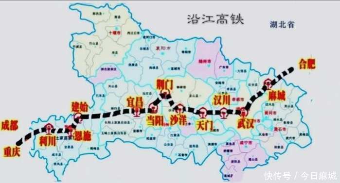 沿江高铁重庆段将于20年开工,湖北再不早做准