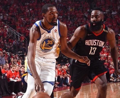 西部抢七生死战火箭半场压制勇士,马健:勇士输