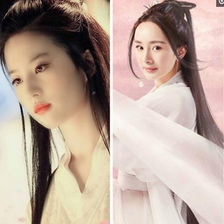 《三生三世》杨幂和刘亦菲谁的颜值才配得上白浅?