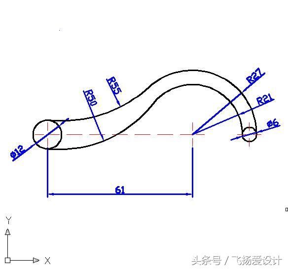 CAD图纸每日一练(附详细画图过程)