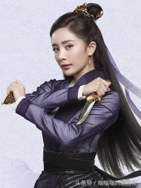 杨幂的四张古装照,有一张不是《扶摇》,听说幂