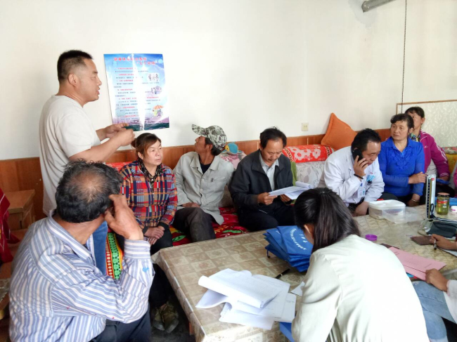 马蹄乡开展群众看病七个知晓集中宣传活动