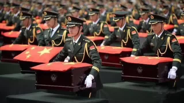 敬爱的志愿军烈士,祖国今天接你回家!