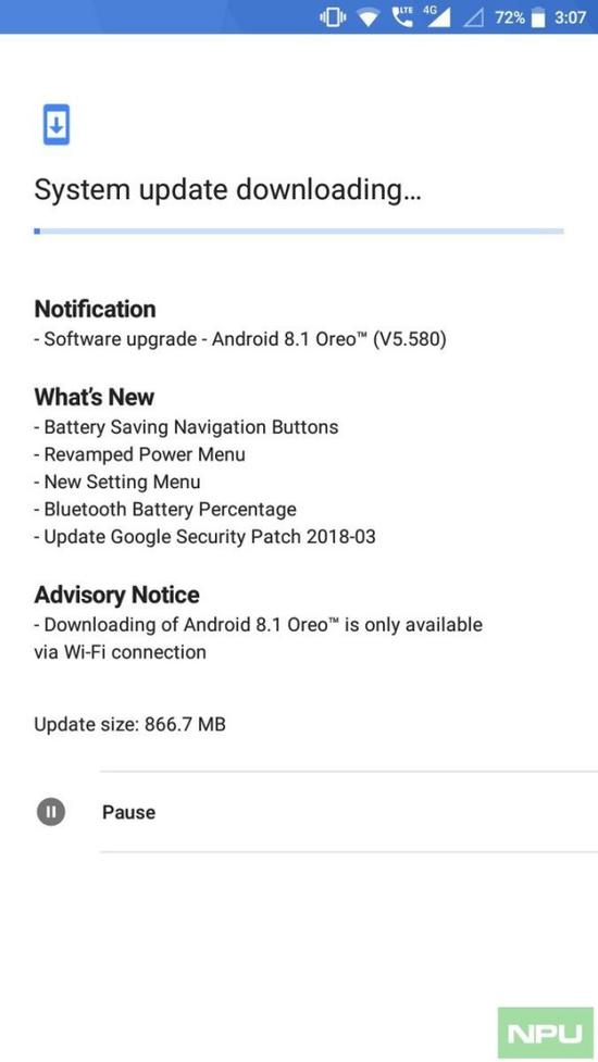 国际版诺基亚5\/6也将正式吃上安卓8.1奥利奥