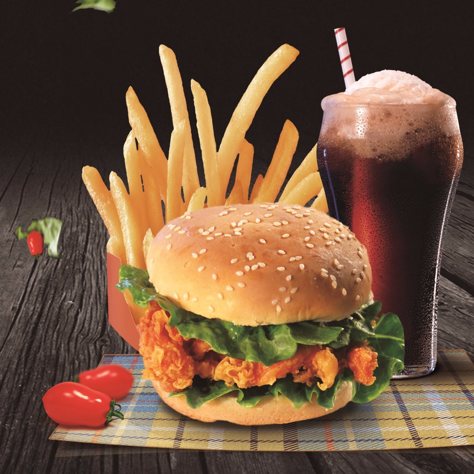 加盟可可60度炸鸡汉堡,做一个消费者喜爱的快餐品牌!