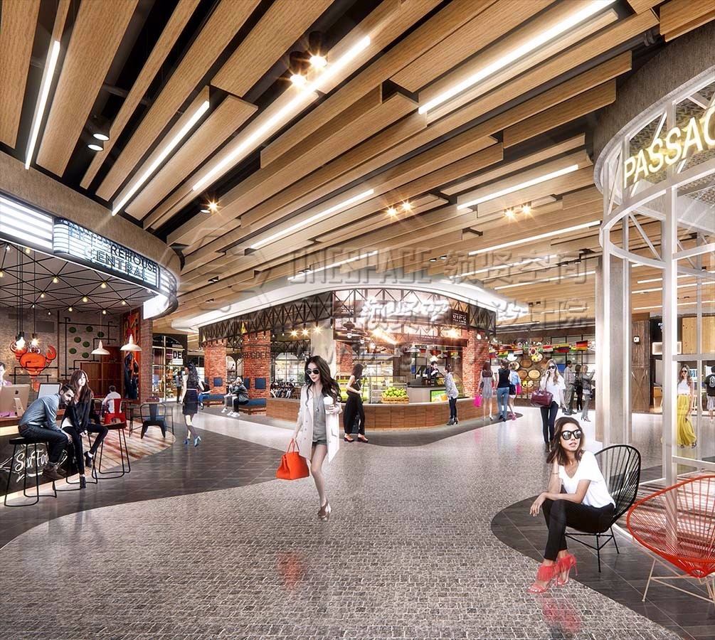 bling bling的购物中心设计案例:广州金铂广场