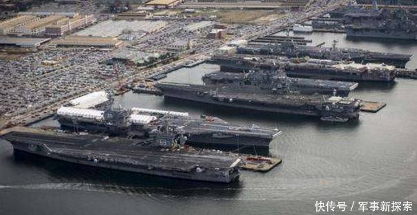二战时期,美国一口气造了155艘航母,为何现在