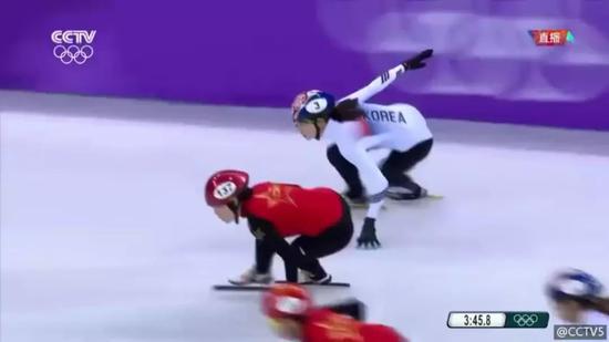 中国队被裁判打败 环球：韩国办的冬奥让人看不懂