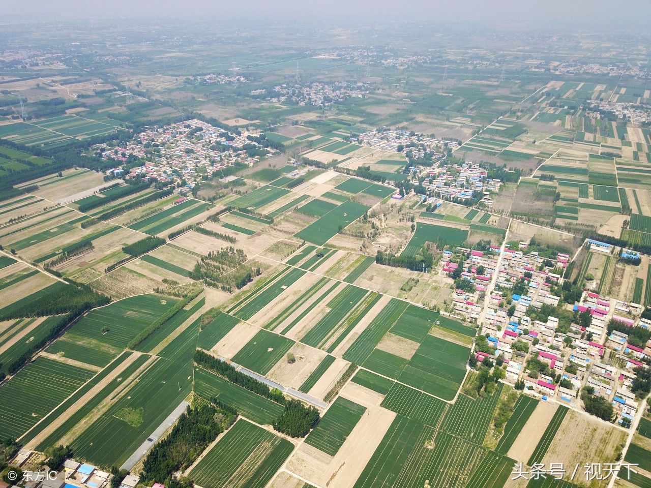 航拍雄安新区:3个县城2000平方公里控制区,生