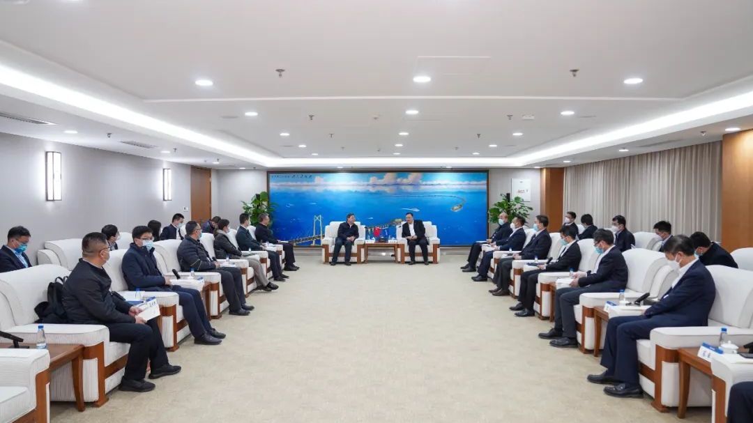 常卫、李新走访中国交通建设集团有限公司 常卫、李新走访中国交通建设集团有限公司