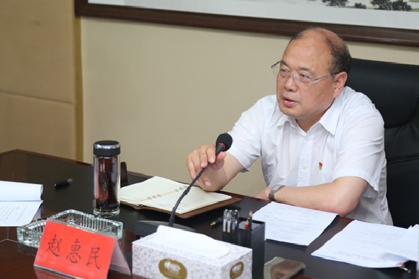 临猗县委书记赵惠民主持召开县委常委会议