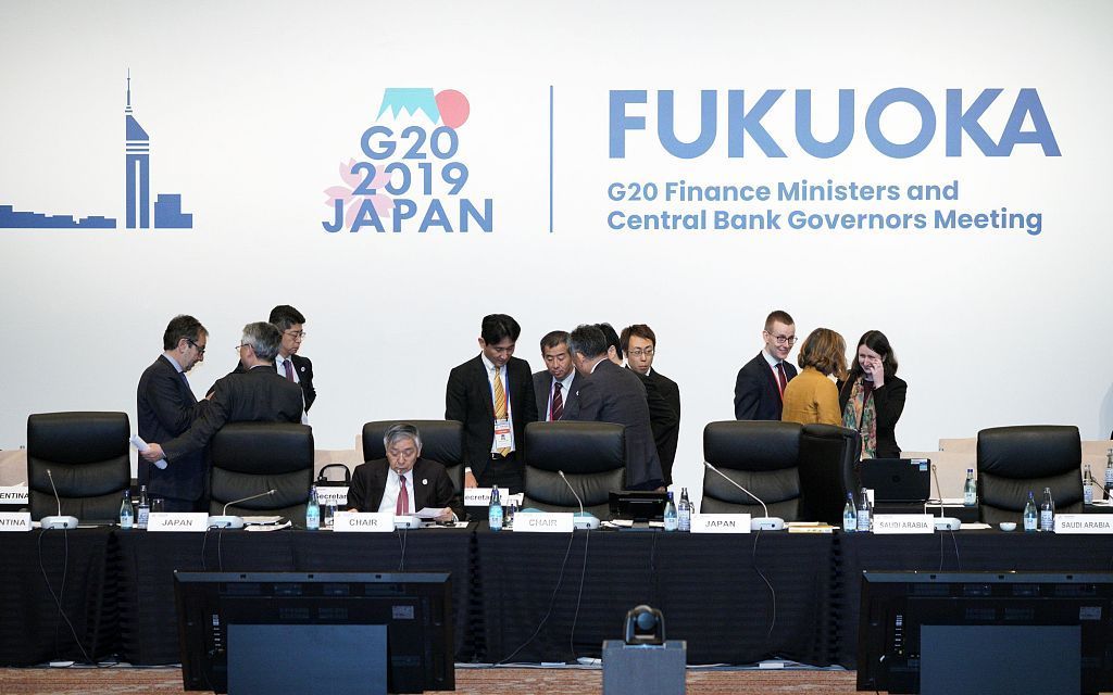 G20财长和央行行长会议开幕：呼吁缓解贸易紧张局势