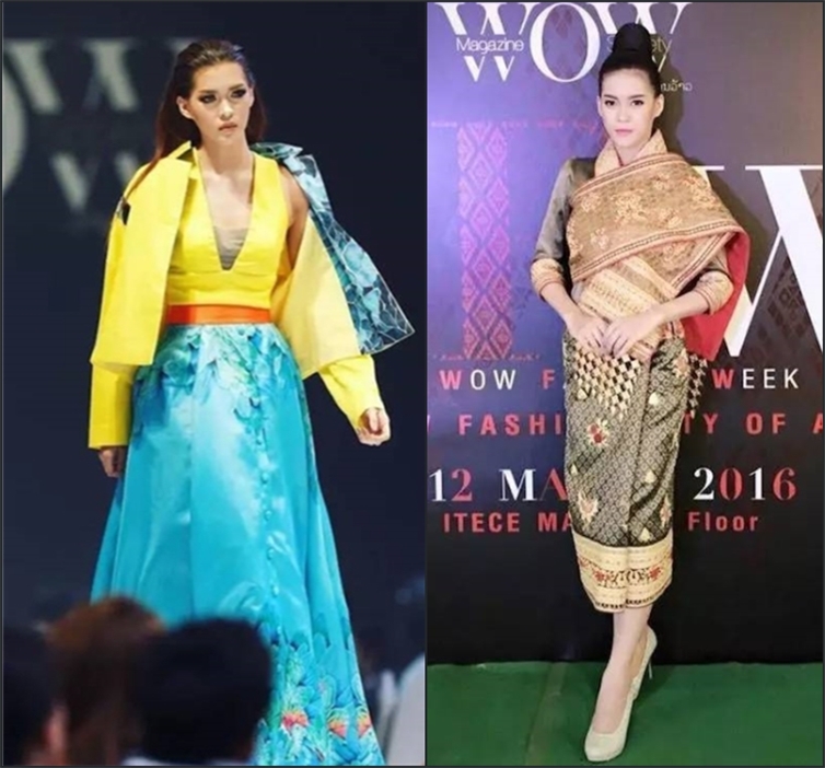 而在T台之上，凭借良好的形体条件和综合素质，无论传统民族服饰或欧美风，穿在她身上都毫不违和，正是设计师最喜爱的模特类型。