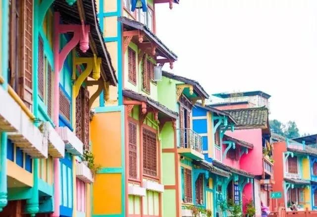 成都邛崃大同彩色古镇:叫板威尼斯童话小镇,3