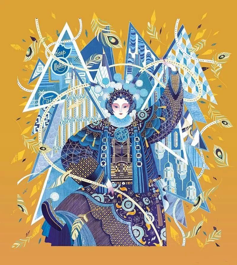 她 25岁闯入福布斯,28岁登入苹果首页,插画告诉