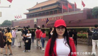 Just when red female Xing Suyan climbs the Great Wall, admit without one person however, netizen: To