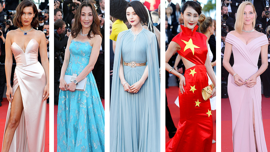 第70届戛纳电影节红毯秀,众星云集,帅哥美女齐亮相