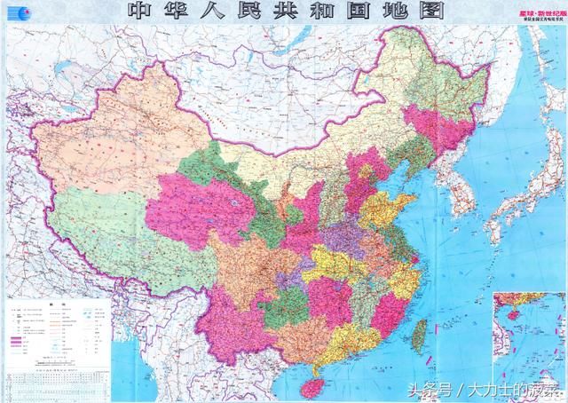 珍藏高清中国地图和各省的地图,全套29张高清