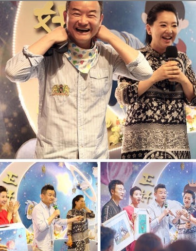 月亮姐姐为儿子庆百天 产后身形圆润笑容满面很和蔼