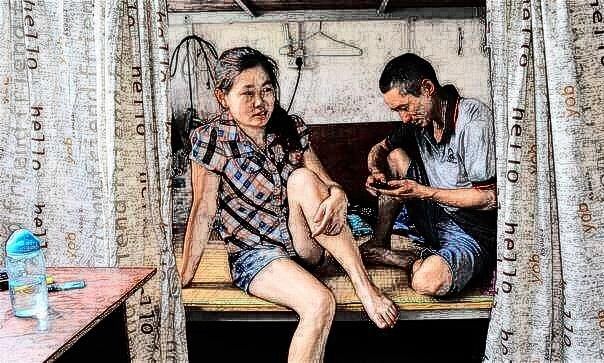 大工喜欢上小工,油工和瓦工翻脸,有她没我