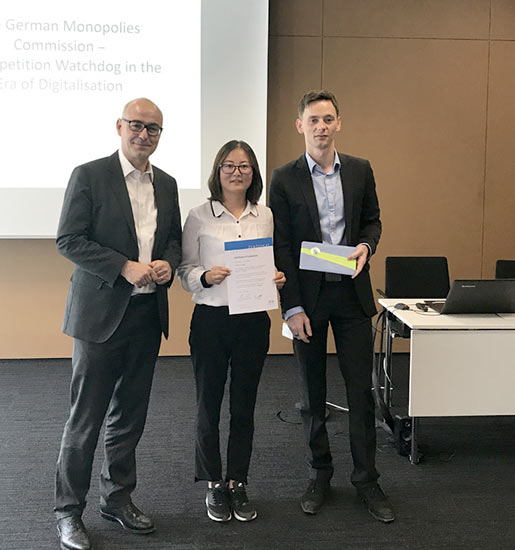 西安翻译学院商学院教师赴德国欧洲经济研究中