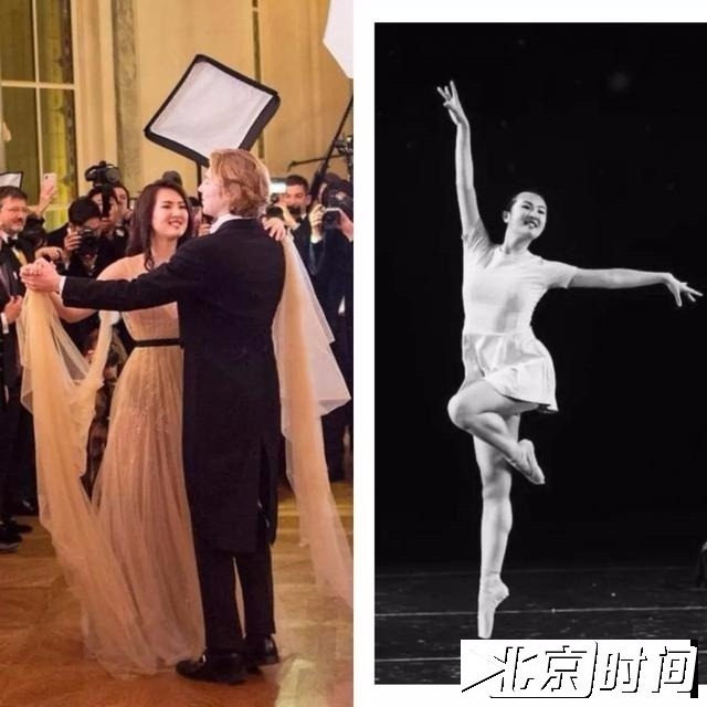 她的舞会男伴是比利时王子。对于练了11年芭蕾、梦想登上顶级剧院跳《吉赛尔》的Annabel来说，交谊舞自然也不再话下。