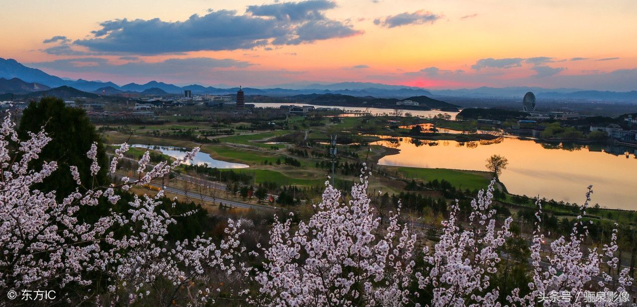 北京雁栖湖,每年春秋两季常有成群的大雁来湖