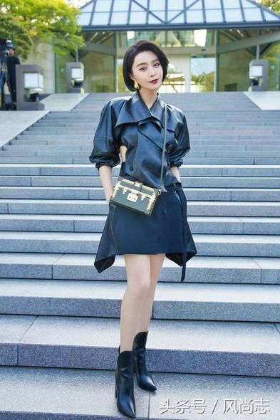 百变女王范冰冰玩转高跟鞋,渐层色调的高跟鞋