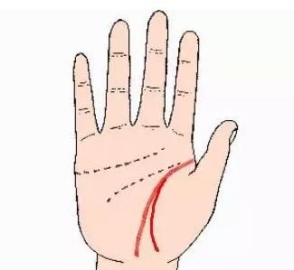 很多人不知道手相的财富线在这里,通识这4条线