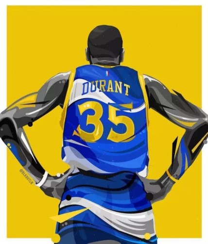 nba球星背影特效图,谁最帅气?