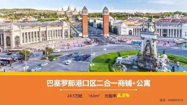 西班牙商铺投资一:巴塞罗那港口区二合一商铺