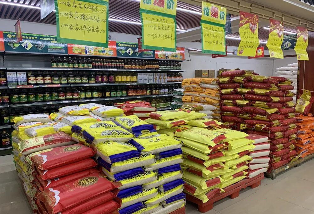 亮出"家底儿" 告诉你囤米抢面没必要