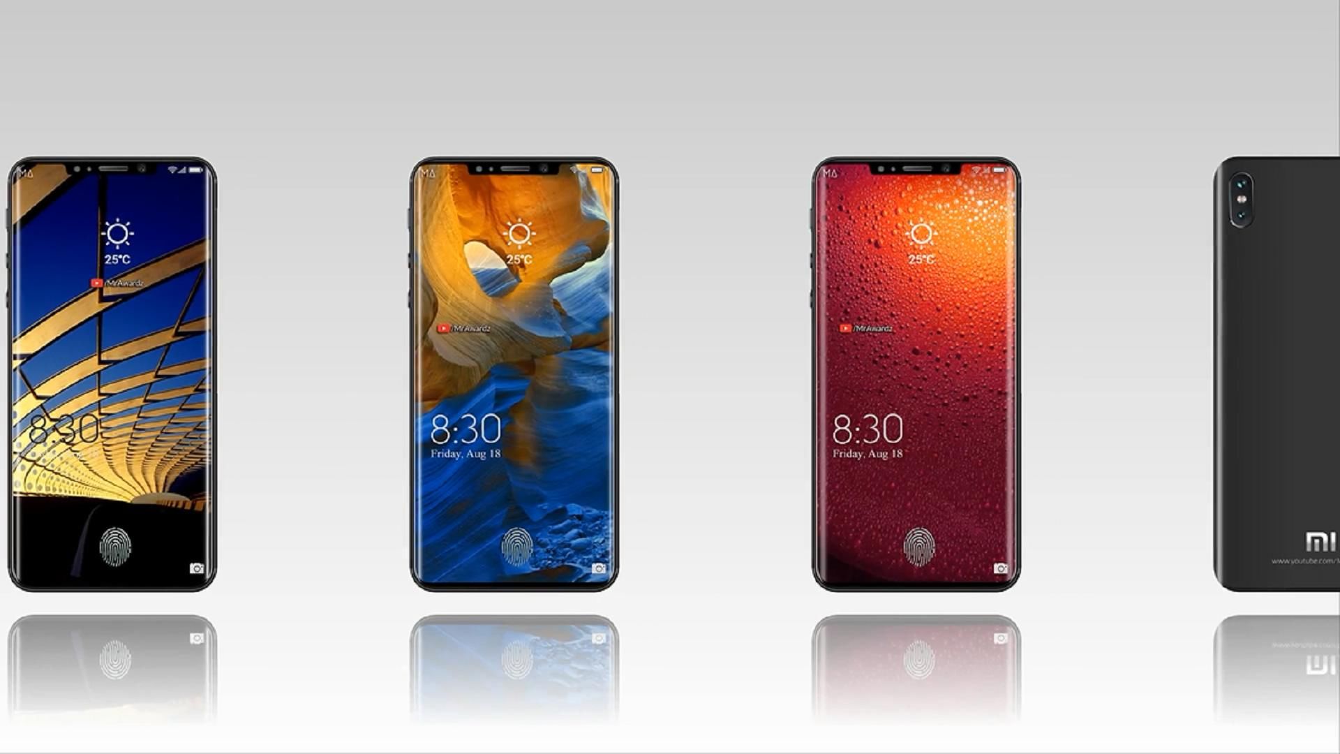 小米8猜想:屏下指纹解锁 让iPhoneX用户后悔