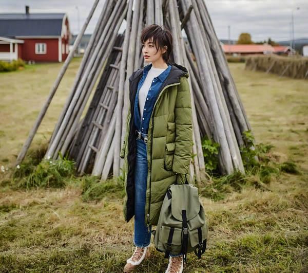 2018冬季羽绒服流行色和款式 这几种明星撞衫